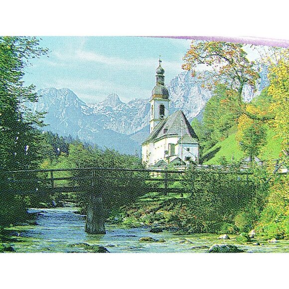 1000 Piece Jigsaw Puzzle by Hasbro 2002 Bavaria Germany Scenic Selections 18x24" - Picture 8 of 9